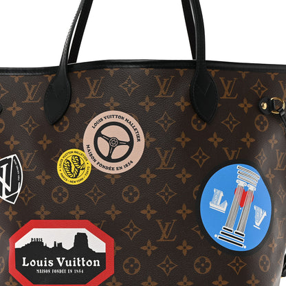 Louis Vuitton Monogram My LV World Tour Neverfull MM 10 of 19