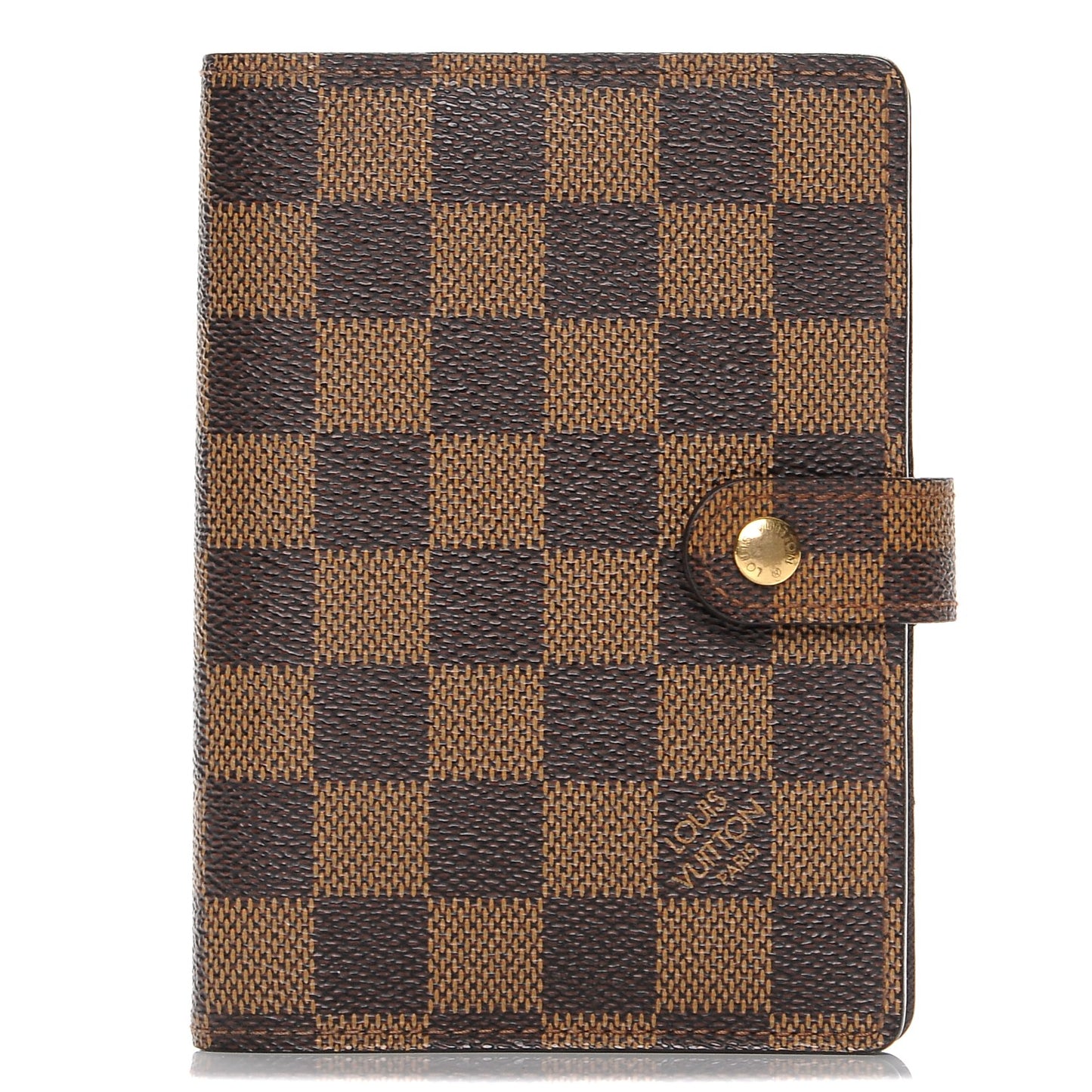 Damier Ebene Small Ring Agenda Cover