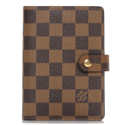 Louis Vuitton Damier Ebene Small Ring Agenda Cover 1 of 9