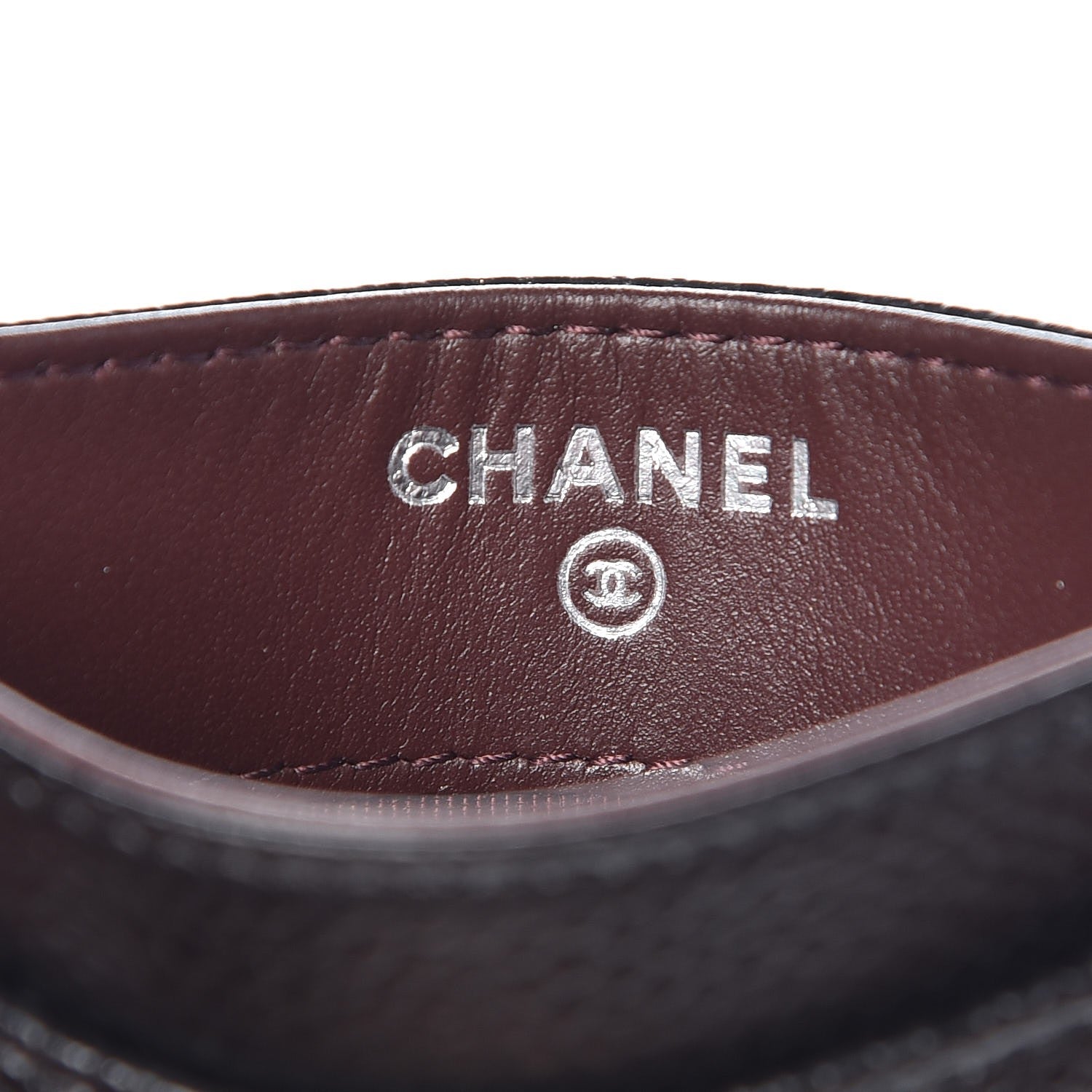 Chanel Caviar Quilted Card Holder Black 6 of 9