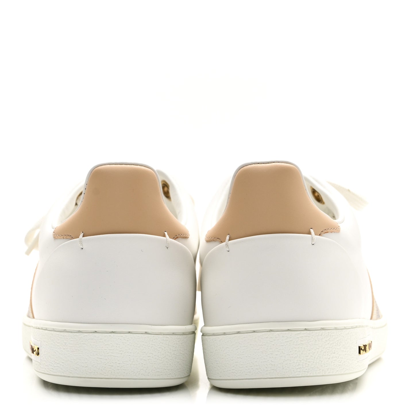 Damier Azur Front Row Sneaker 39 White