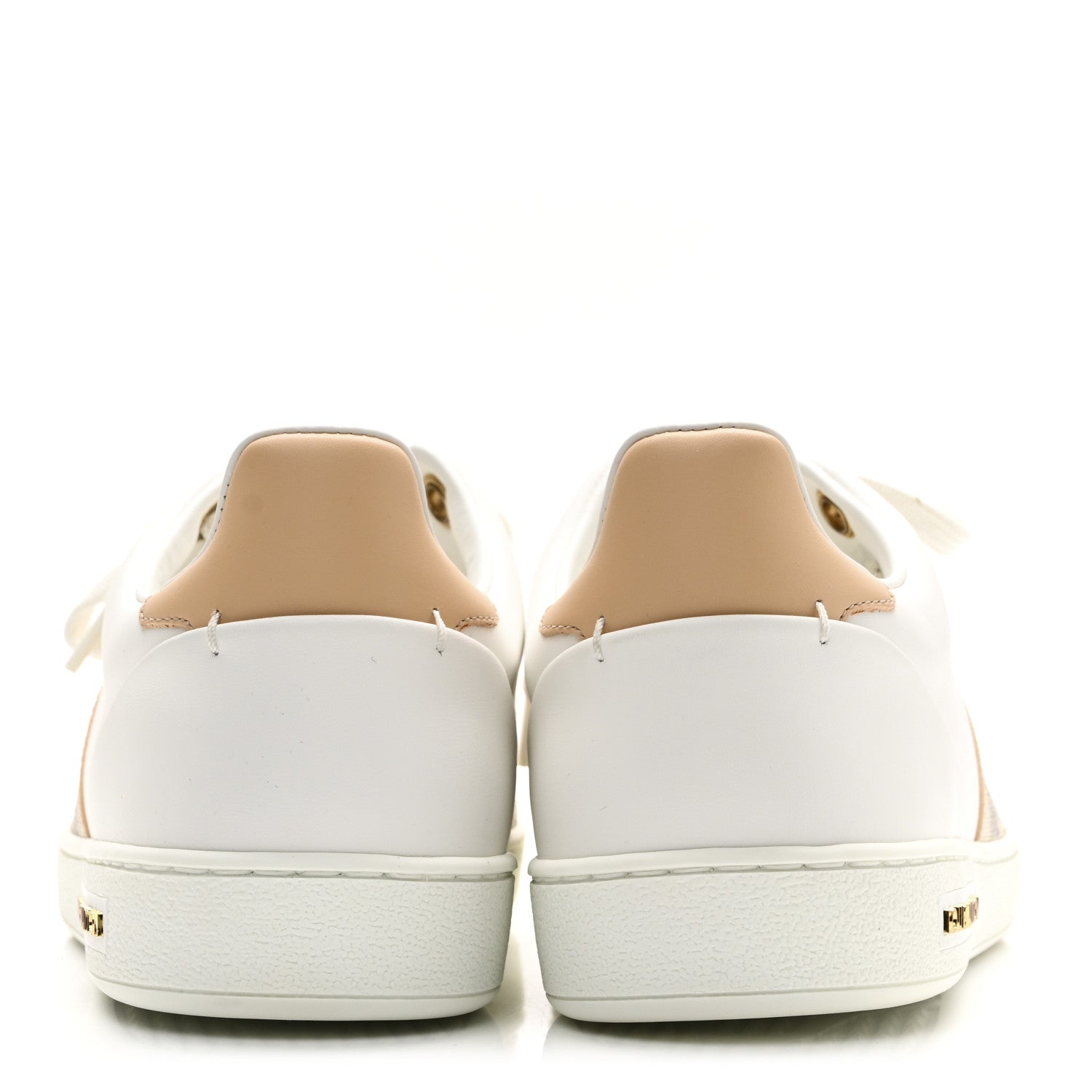 Louis Vuitton Damier Azur Front Row Sneaker 39 White 6 of 10