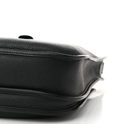 Hermes Taurillon Clemence Evelyne III PM Black 10 of 10