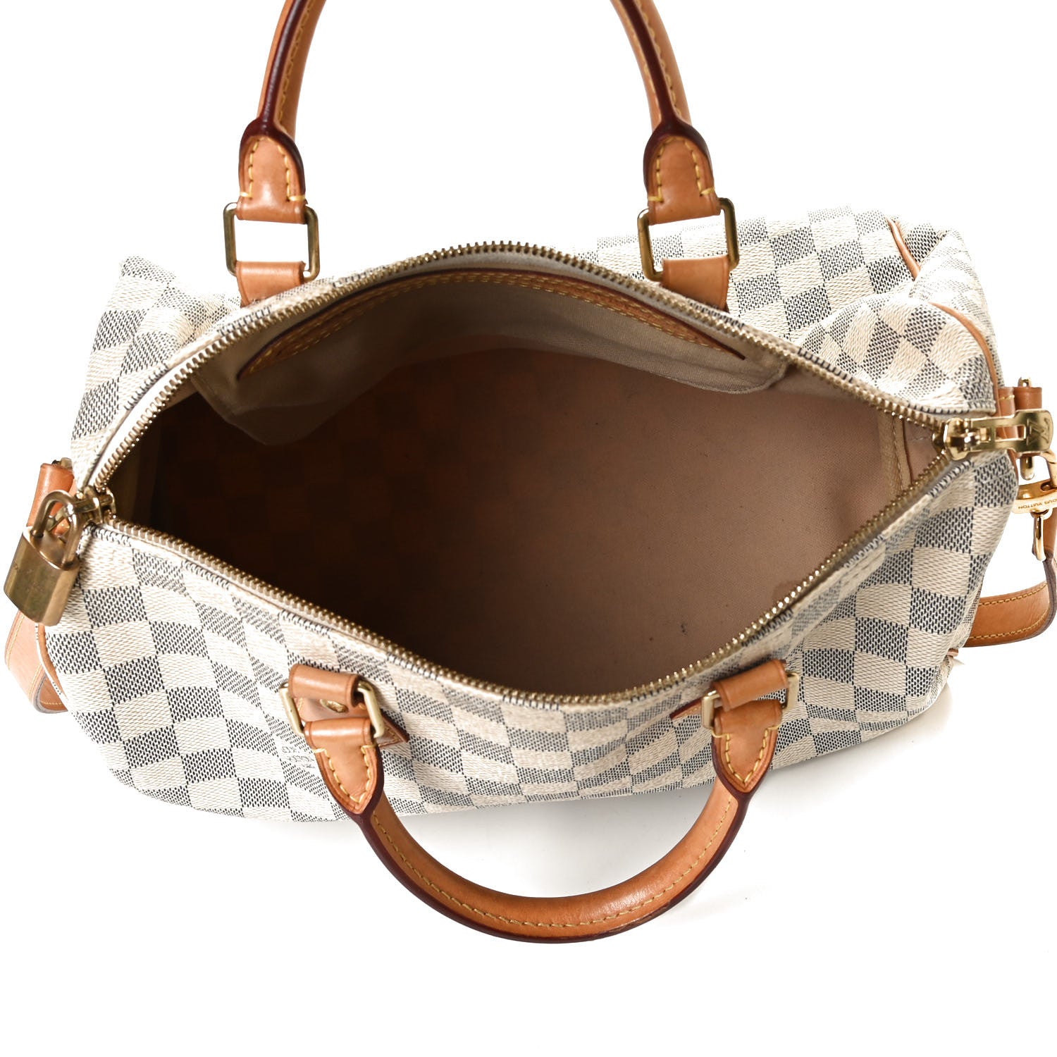 Louis Vuitton Damier Azur Speedy Bandouliere 30 5 of 13