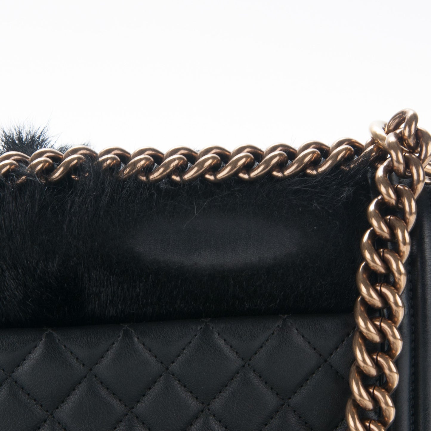 Goat Hair New Medium Celtic Boy Flap Black