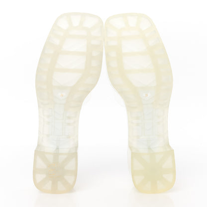 Gucci Rubber Gucci Logo Womens Platform 20/60mm Slide Sandals 39 Transparent 5 of 8