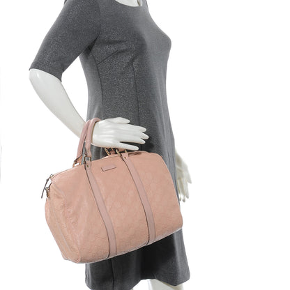Gucci Guccissima Medium Joy Boston Rose Dragea 2 of 9