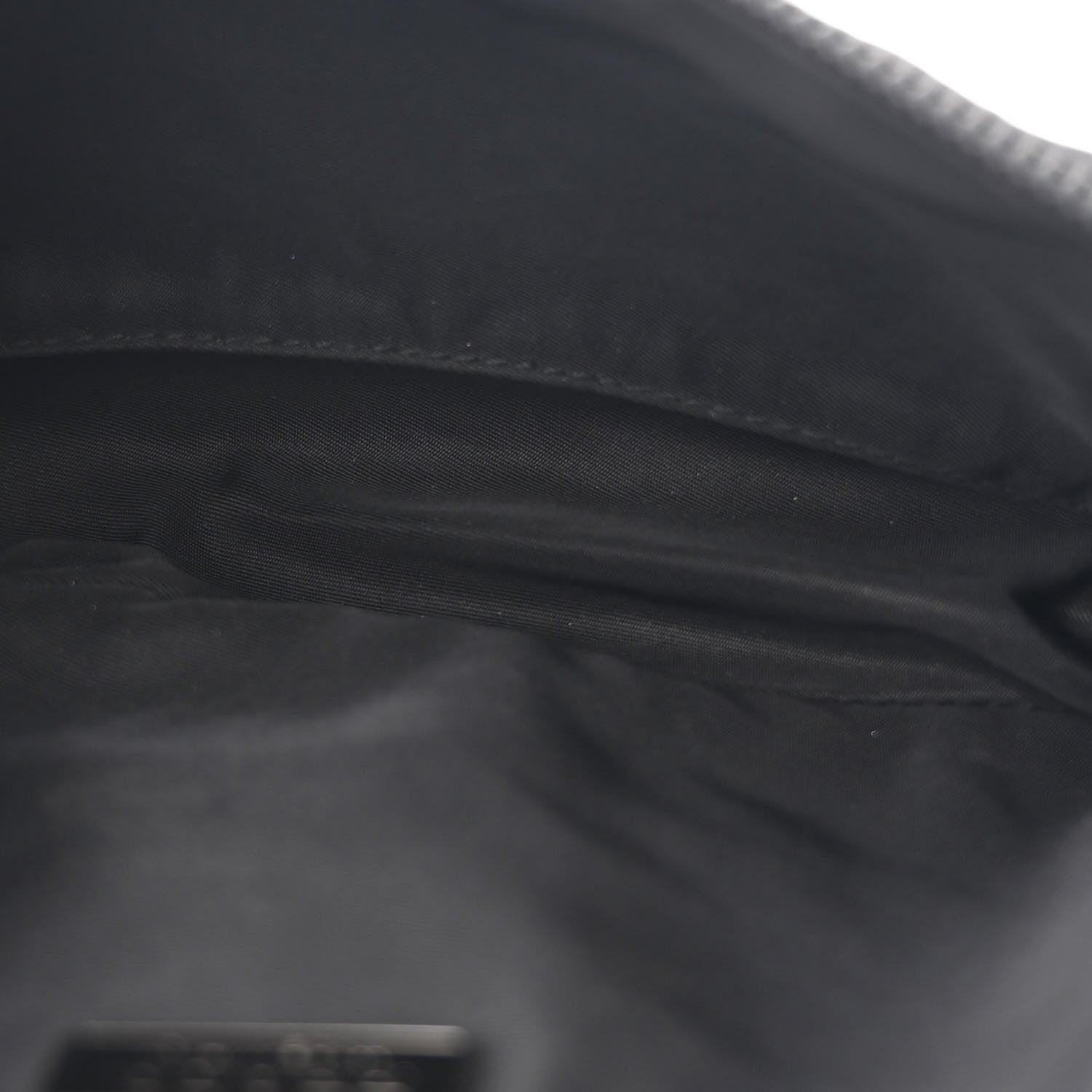 Prada Tessuto Nylon Pochette Bag Black 5 of 11
