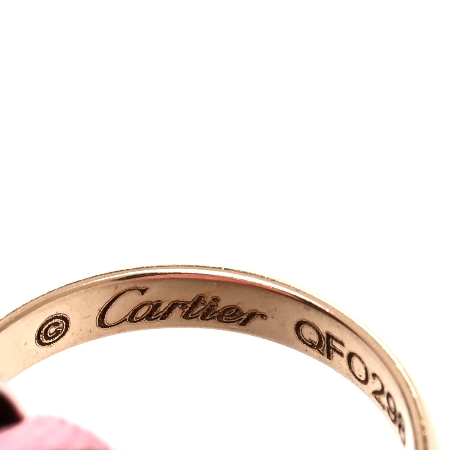 Cartier 18k Pink Yellow White Gold Trinity Adjustable Cord Bracelet Pink 3 of 3