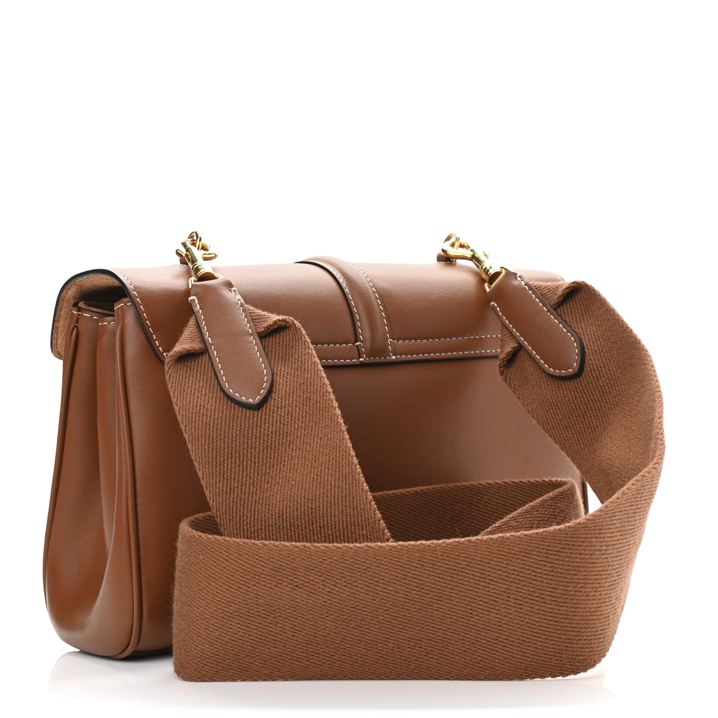 Smooth Calfskin Teen 16 Crossbody Bag Soft Tan