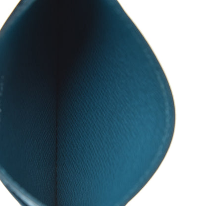 Louis Vuitton Epi Card Holder Cyan 4 of 7
