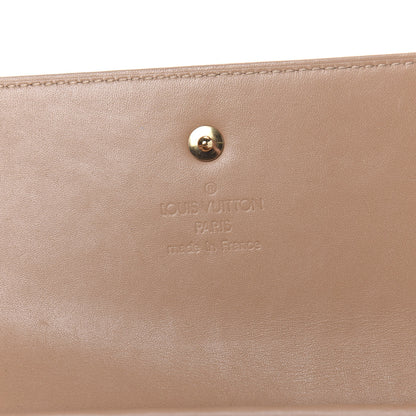 Louis Vuitton Vernis Porte Tresor International Wallet Noisette 6 of 7