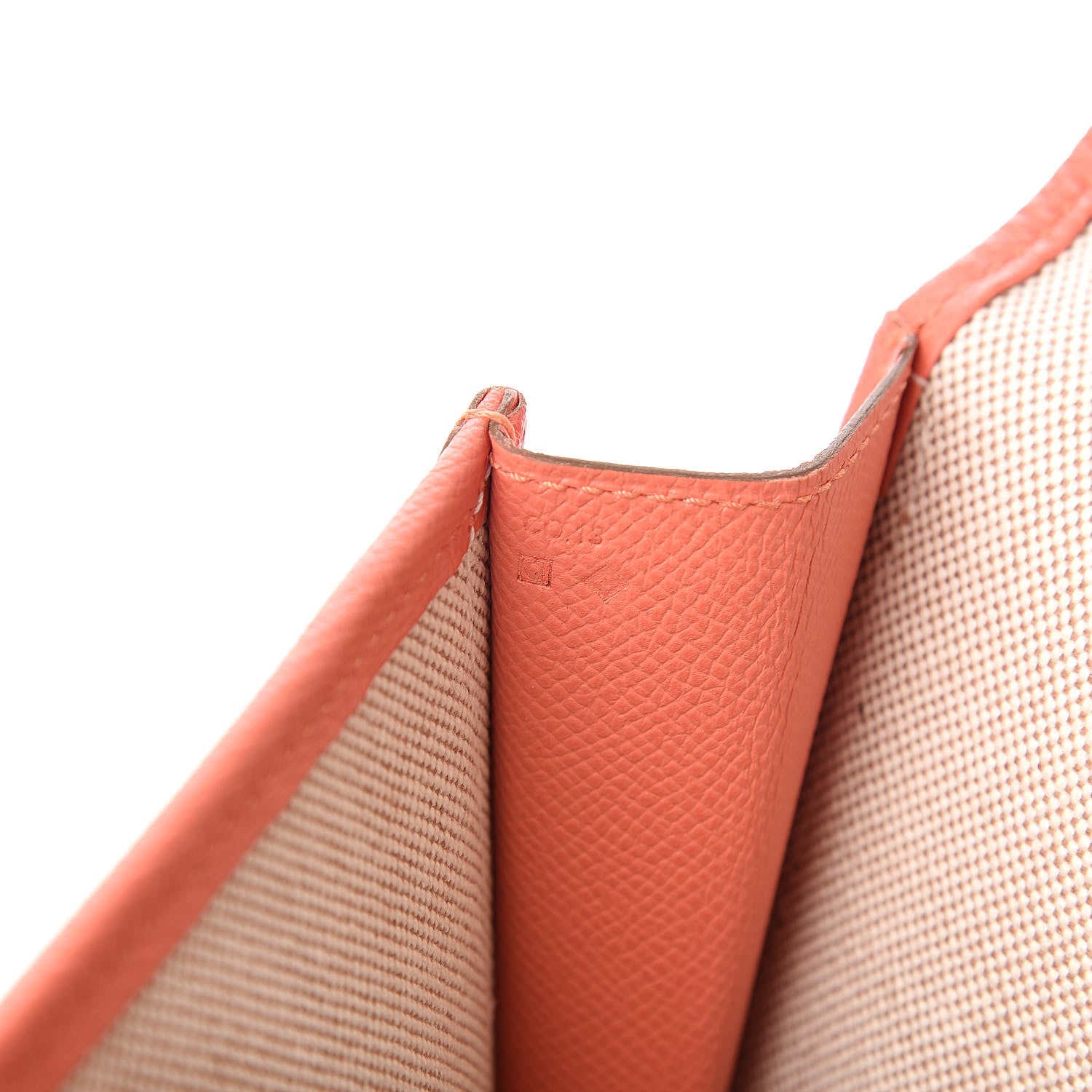 Hermes Epsom Jige PM Clutch Crevette 7 of 10