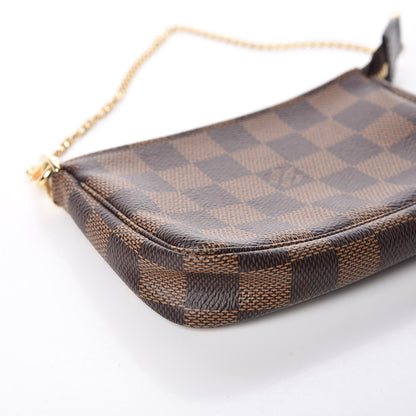 Louis Vuitton Damier Ebene Mini Pochette Accessories 7 of 8