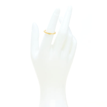 Gucci 18K Yellow Gold Turquoise Ouroboros Snake Ring 50 5.5 2 of 6