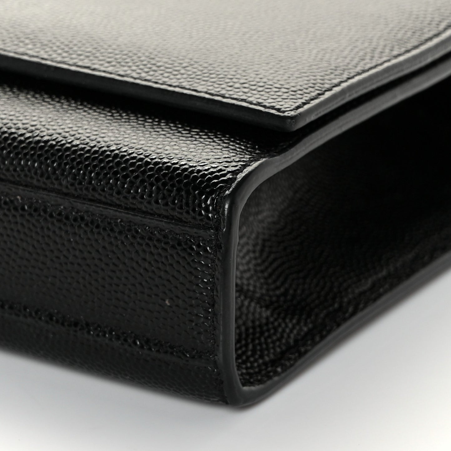 Grain De Poudre Monogram Cassandre Clutch Black