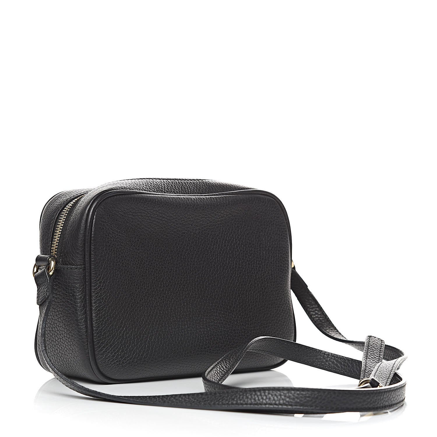 Gucci Pebbled Calfskin Small Soho Disco Bag Black 3 of 13