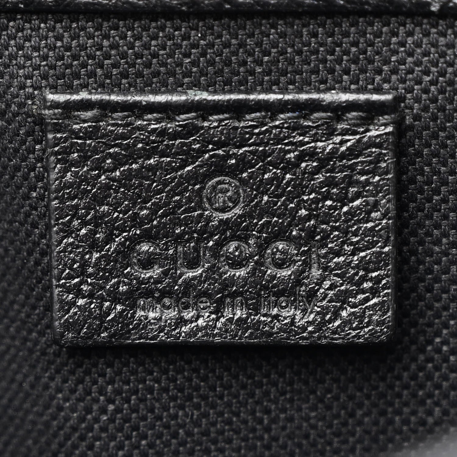 Gucci GG Supreme Monogram Psychedelic Slim Belt Bag Black 6 of 10