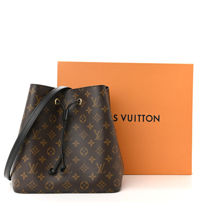 Louis Vuitton Monogram Neonoe MM Black 13 of 13