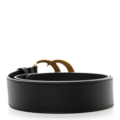 Gucci Plutone Calfskin Double G 40mm Belt 75 30 Black 2 of 6