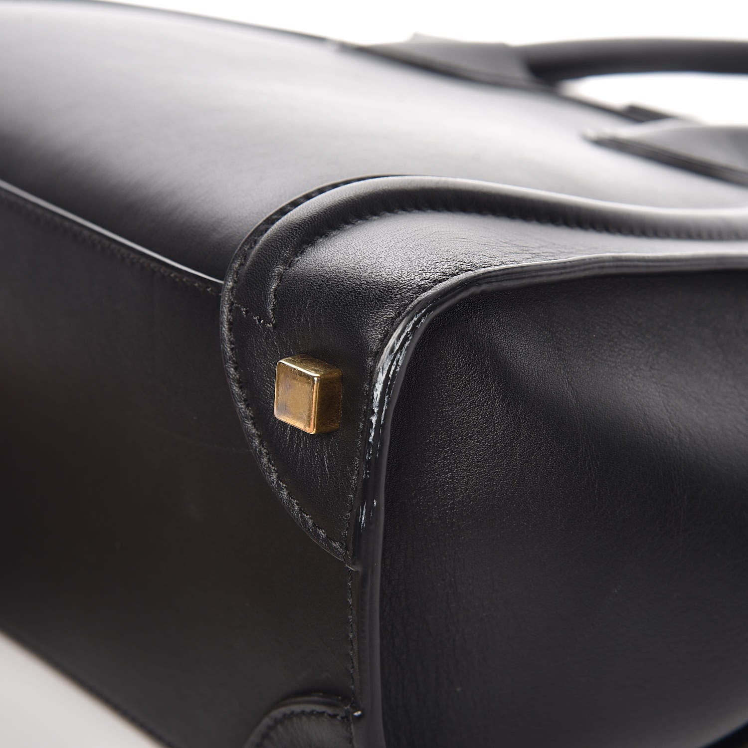 Celine Smooth Calfskin Micro Luggage Black 12 of 13