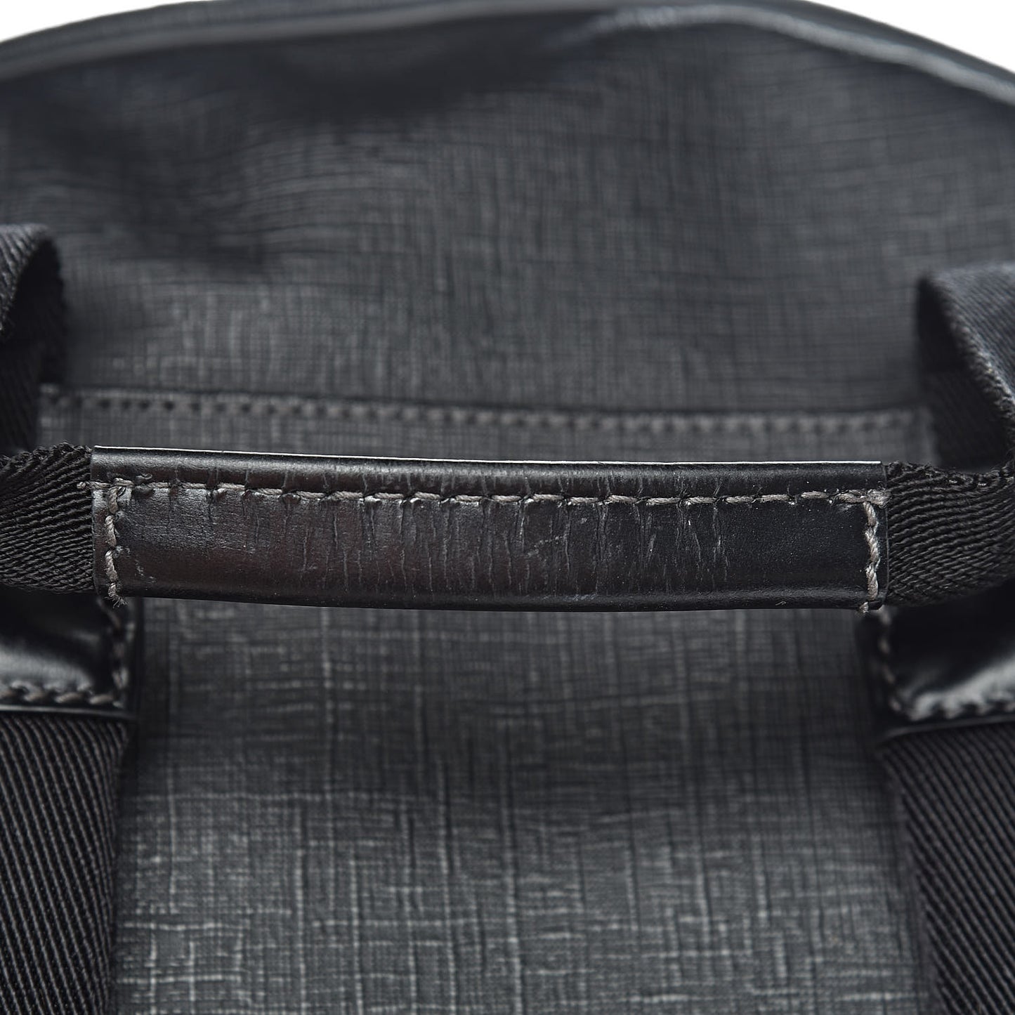Coated Canvas Interlocking G Travel Backpack Black