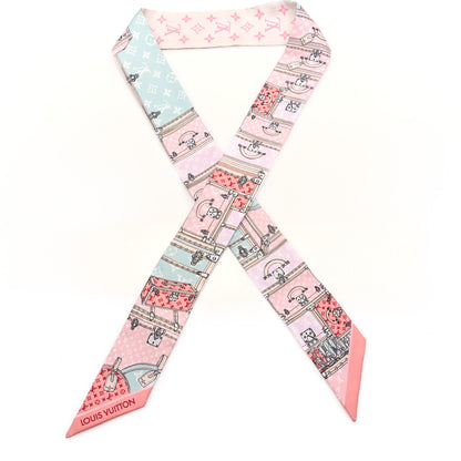 Louis Vuitton Silk Monogram Let's Go BB Bandeau Pink 1 of 4
