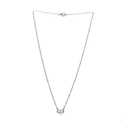 Cartier 18K Pink Gold Pink Sapphire XS Hearts and Symbols Necklace 3 of 6