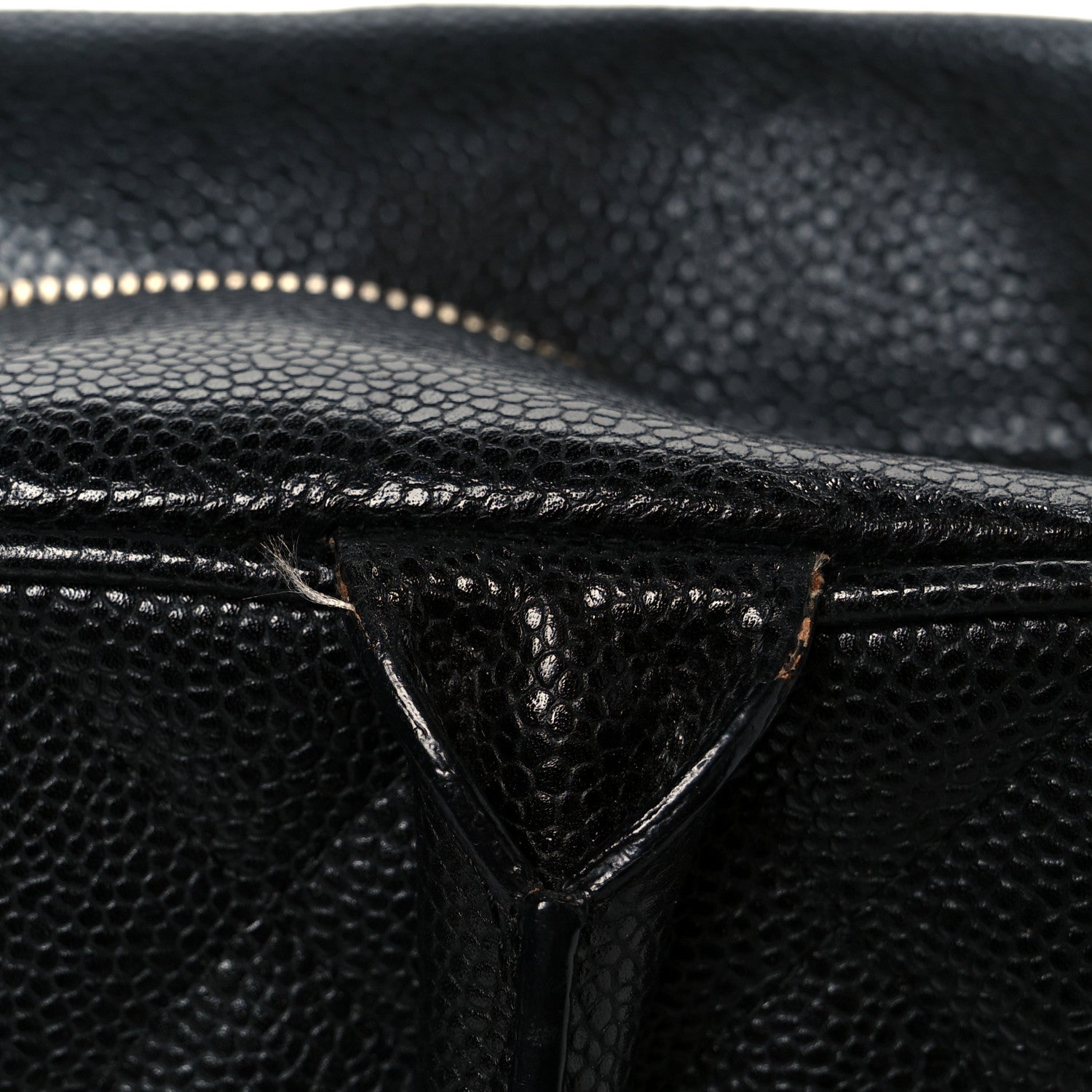 Chanel Caviar Quilted Large Bowler Bag Black 11 of 12