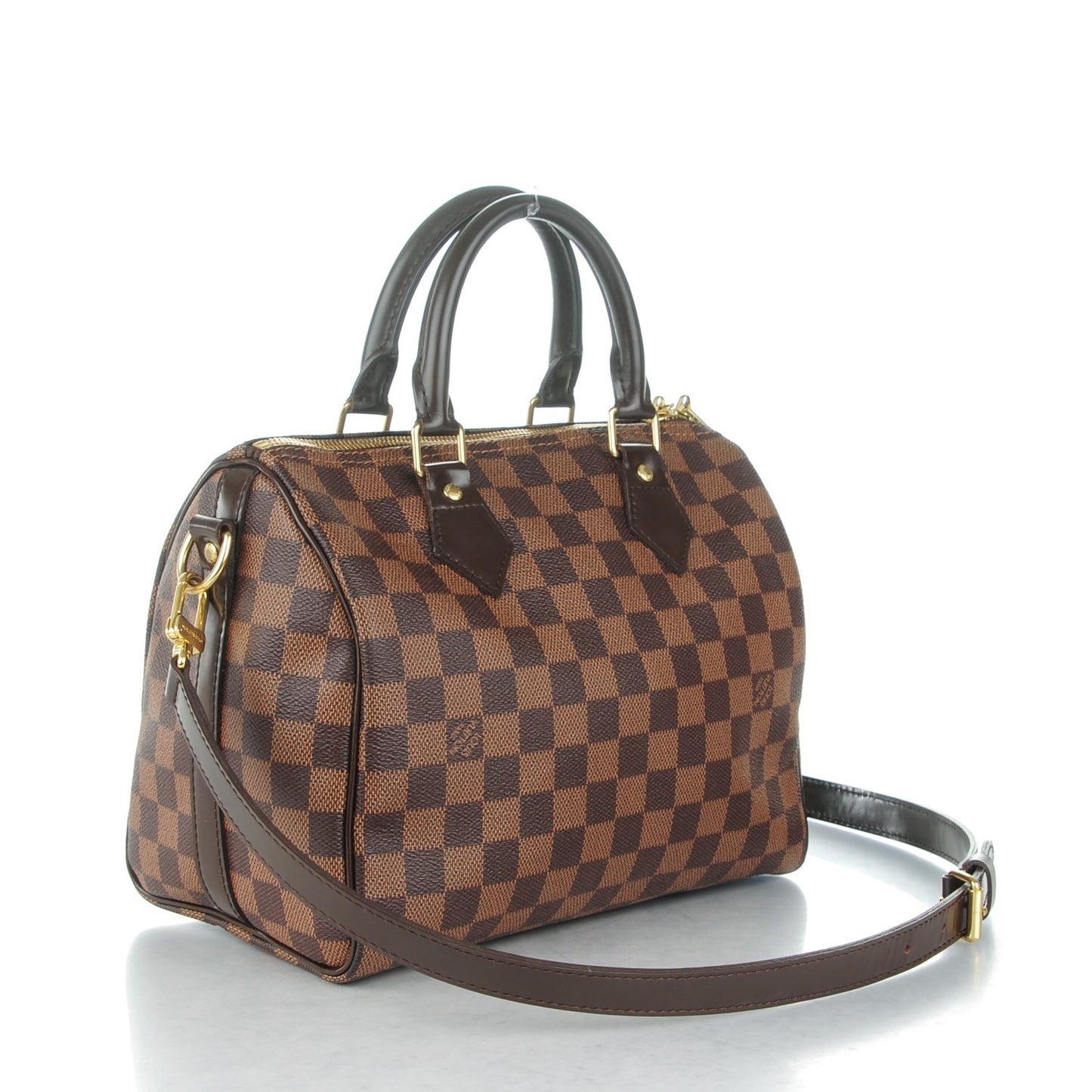 Damier Ebene Speedy Bandouliere 25