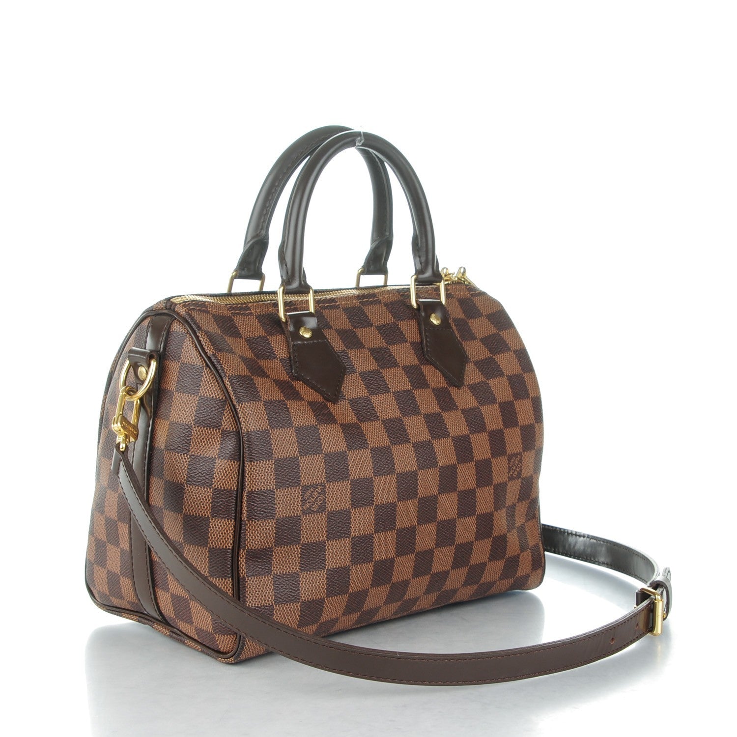 Louis Vuitton Damier Ebene Speedy Bandouliere 25 3 of 8