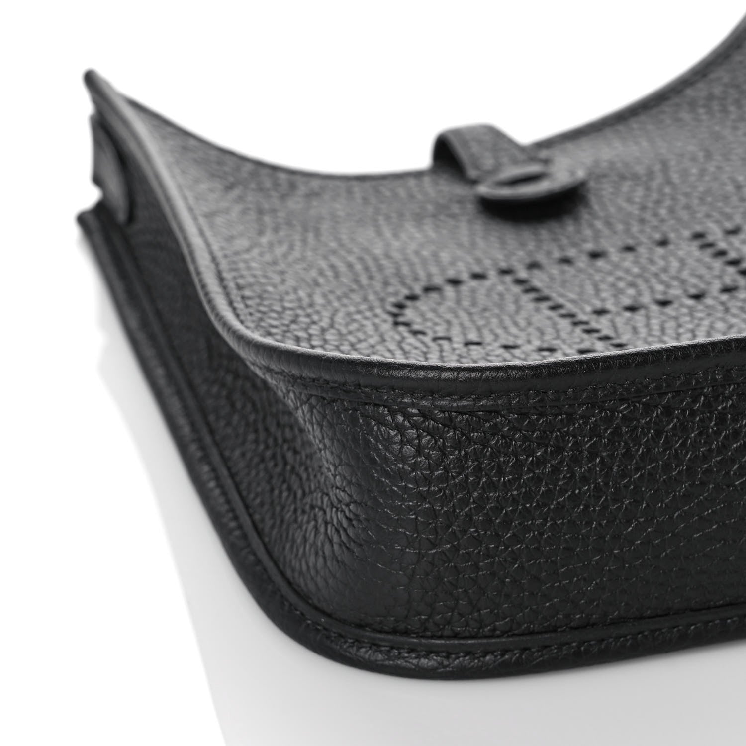 Hermes Taurillon Clemence Evelyne TPM Black 10 of 13