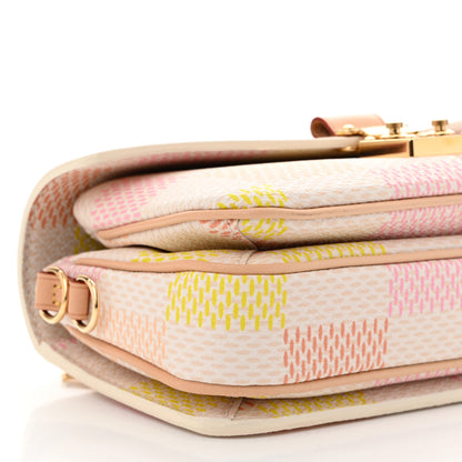 Louis Vuitton Damier Giant Pochette Metis East West Peach 8 of 9