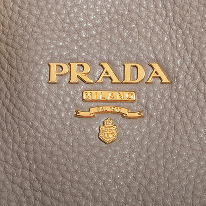 Prada Vitello Daino Tote Pomice 11 of 11