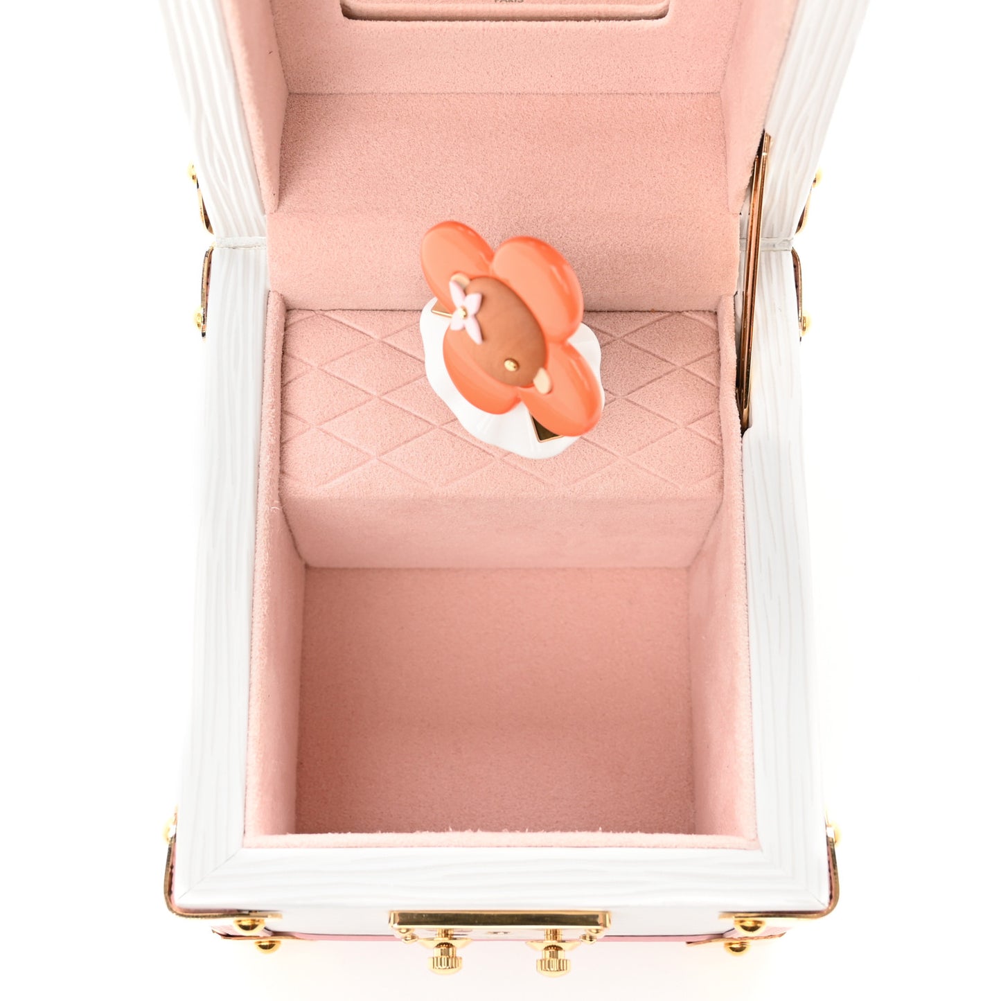 Epi Vivienne Music Box Rose Ballerine White