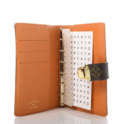 Louis Vuitton Monogram Koala Small Ring Agenda Orange 4 of 7