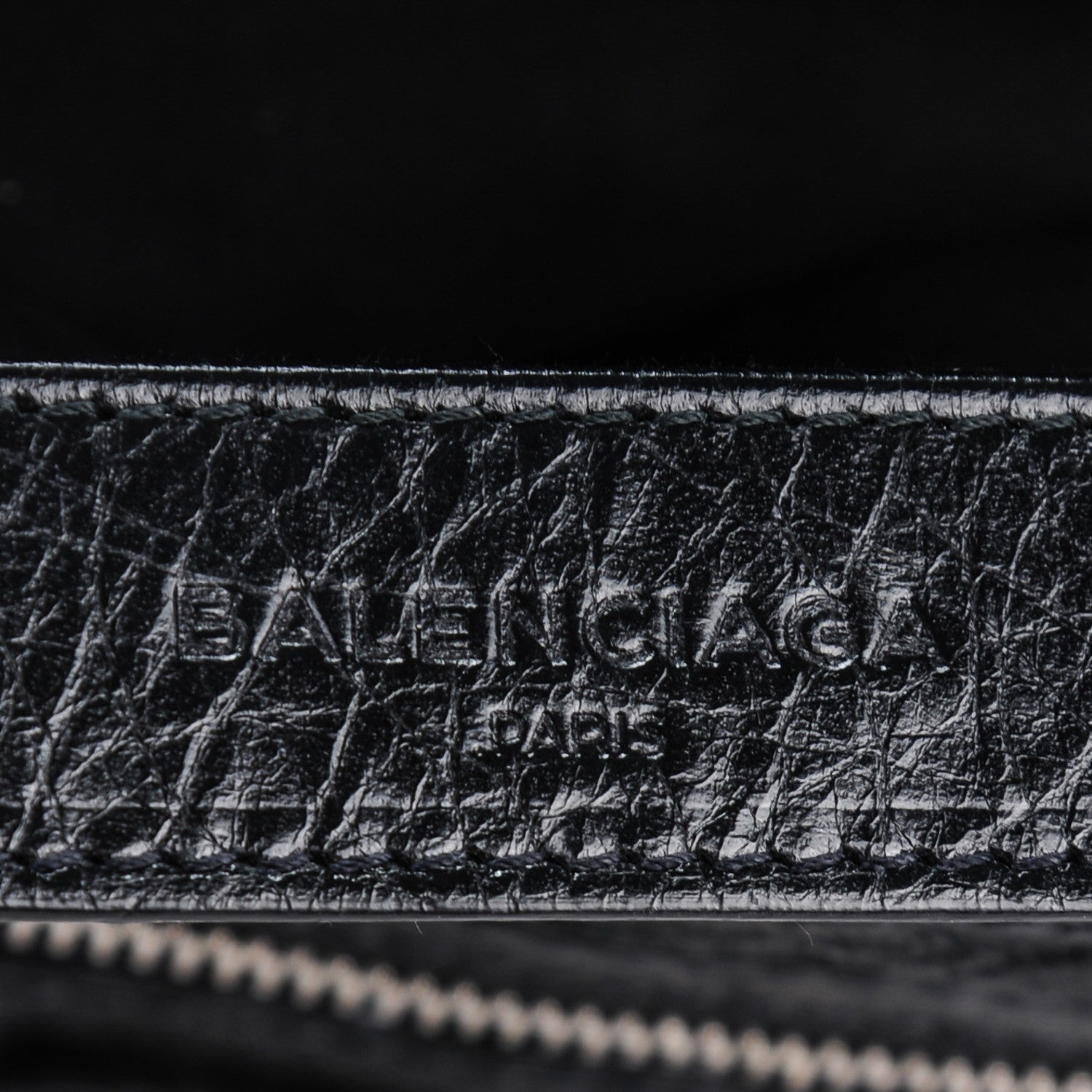Balenciaga Agneau Arena Classic Hardware Large Clip Black 6 of 7