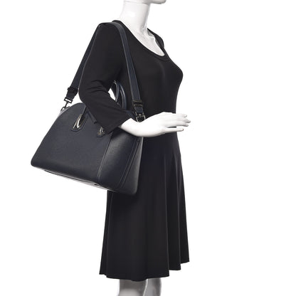 Givenchy Sugar Goatskin Kenya Metal Medium Antigona Deep Blue 2 of 11