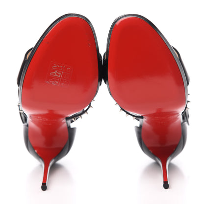Christian Louboutin Kid Choca Lux 120 Sandals 38.5 Black 5 of 9