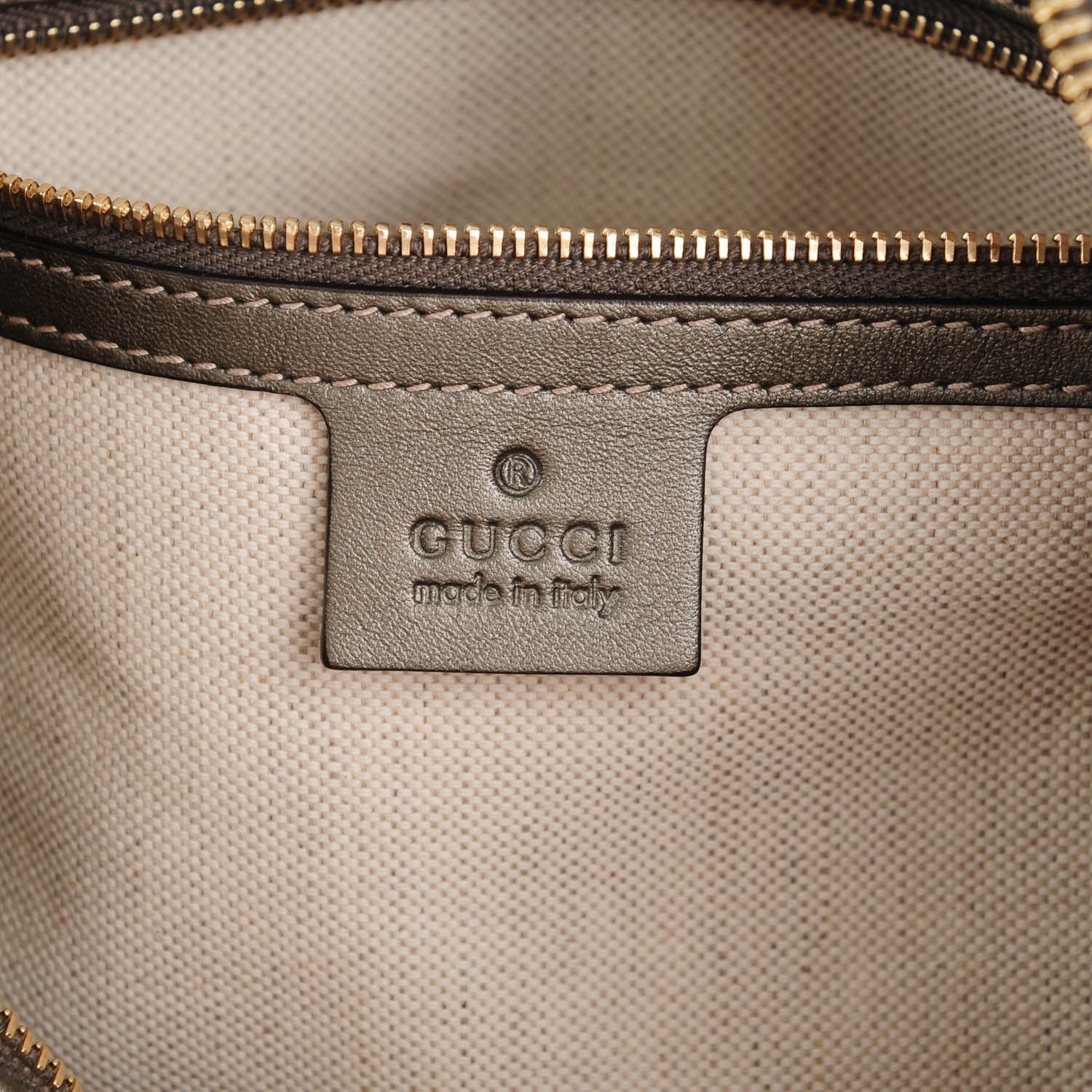 Gucci GG Plus Monogram Unicef Snowman in Africa Medium Joy Boston 6 of 7
