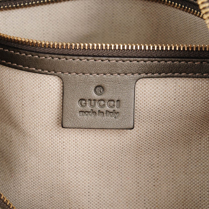Gucci GG Plus Monogram Unicef Snowman in Africa Medium Joy Boston 6 of 7