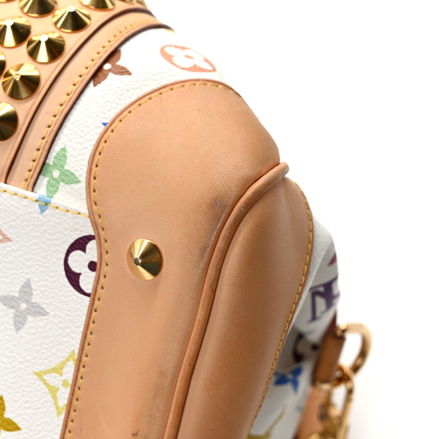 Monogram Multicolor Courtney MM White