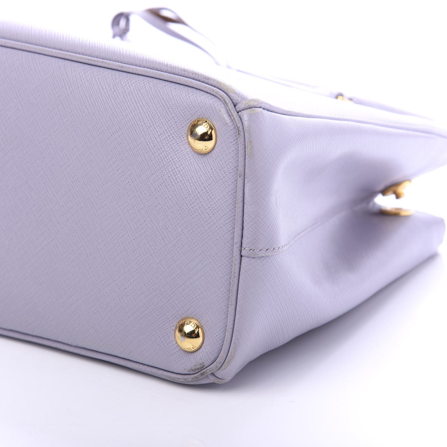 Saffiano Small Galleria Double Zip Tote Glicine