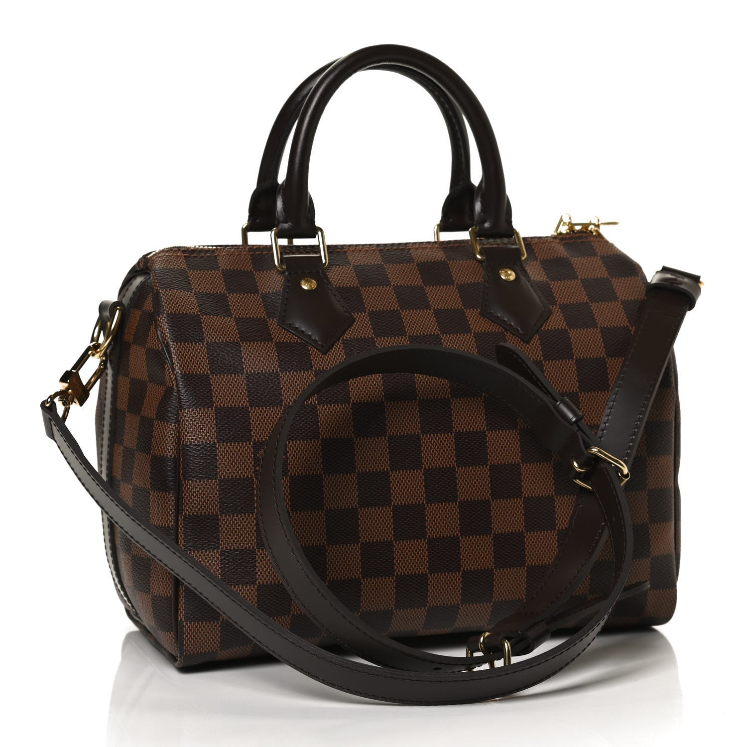 Louis Vuitton Damier Ebene Speedy Bandouliere 25 3 of 9