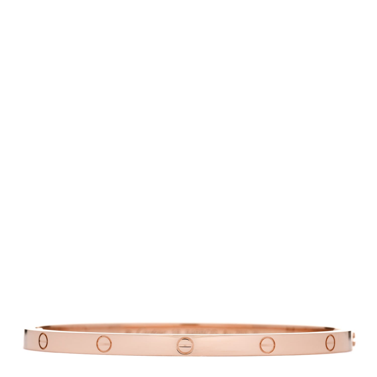 Cartier 18K Pink Gold Small LOVE Bracelet 16 1 of 8