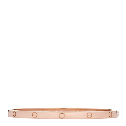 Cartier 18K Pink Gold Small LOVE Bracelet 16 1 of 8