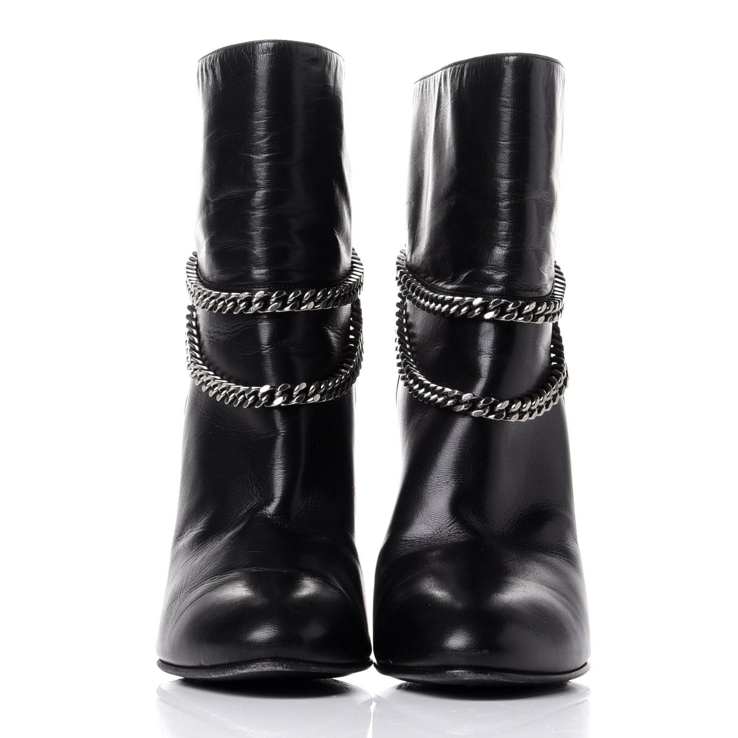 Calfskin Debbie 100 Ankle Boots 36 Black