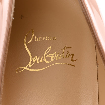 Christian Louboutin Patent Pigalle Follies 100 Pumps 39 Nude 7 of 10