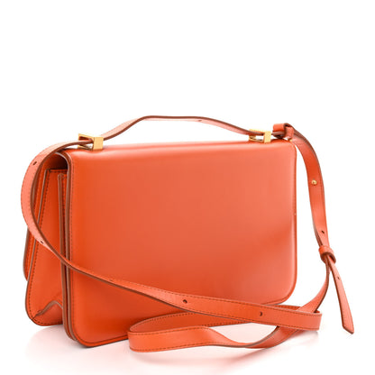 Bottega Veneta French Calfskin Classic BV Classic Bag Burned Orange 3 of 9