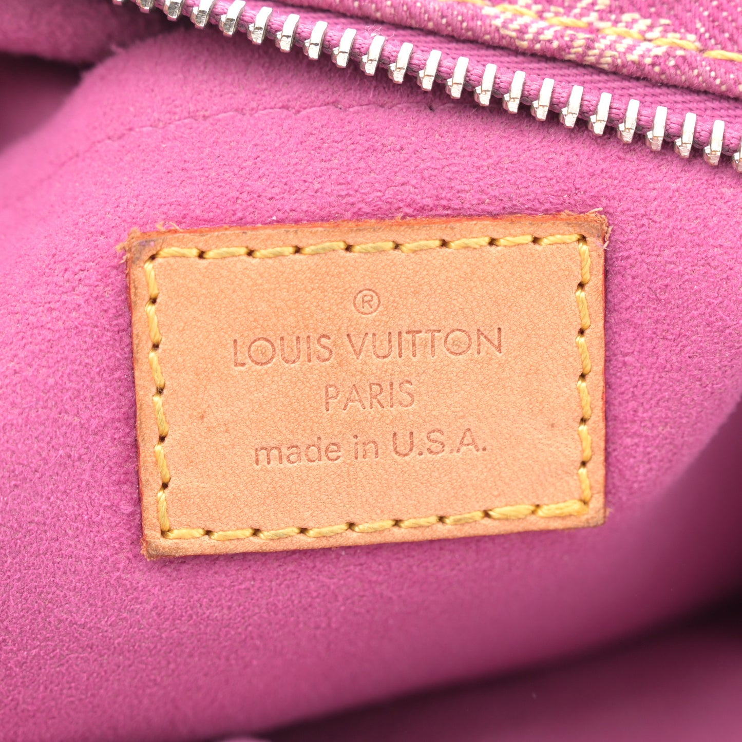 Denim Baggy PM Fuchsia
